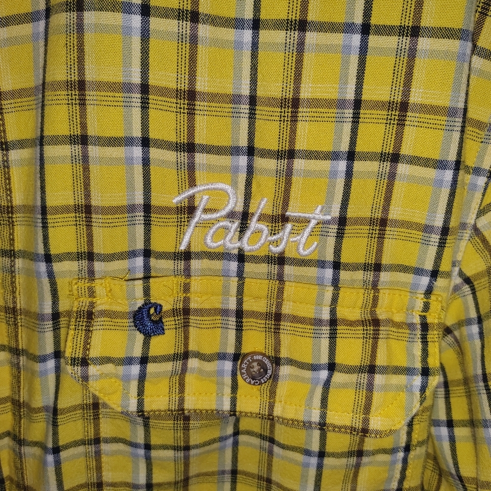 Carhartt Men's Lightweight Short Sleeve Plaid - Picture 5 of 11